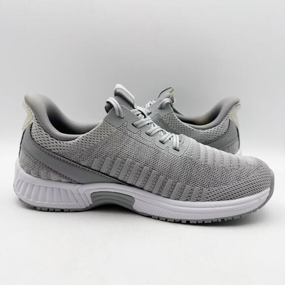 OrthoFeet Womens Kita Hands-Free Sneakers US 8M EU 38.5 Gray Athletic GUC - Picture 4 of 14
